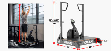 Rogue Air Rhino | Air Resistance Strength Trainer | Rogue Fitness